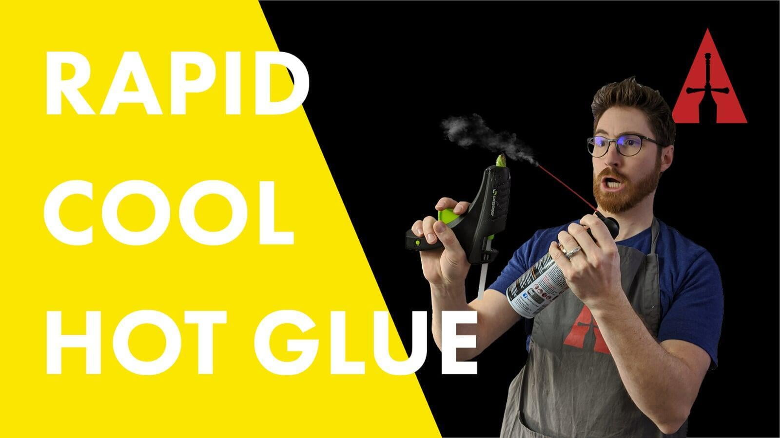 Rapid Cool Your Hot Glue for Cosplay